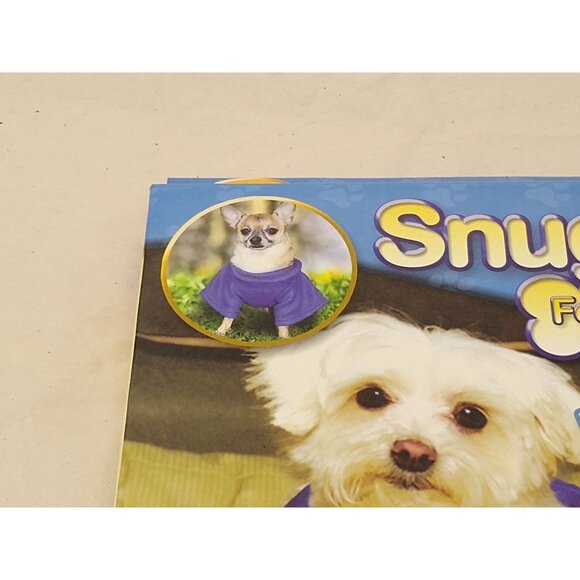 Snuggie For Dogs Blanket Coat W/ Sleeves Extra Small Washable Fleece Pet Blanket - Picture 5 of 6